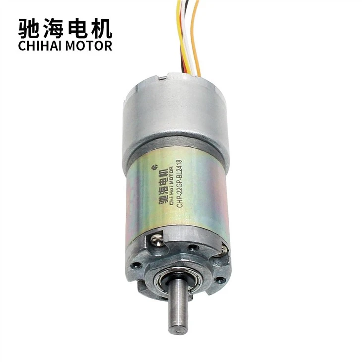 2418 DC Brushless Gear Motor With 22mm Planetary Gear